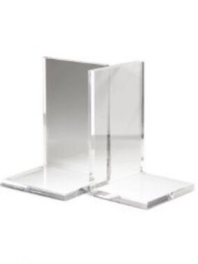 NEW Enzo Acrylic Bookend Set - 2 of 2